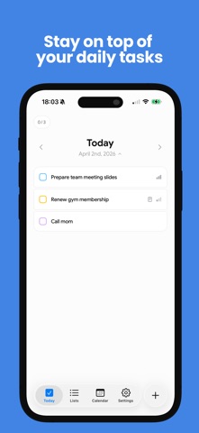 Blooo — Organize Your Life screenshot