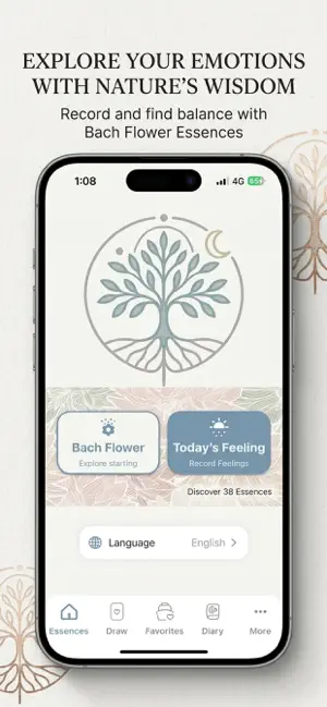 Flower Essence Diary 巴赫花精日記 screenshot 1