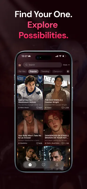 Fizzz: AI Chat & Stories screenshot 4 of 5
