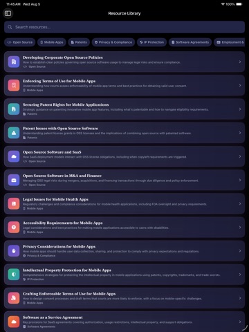 YourPatentAI: Draft & Search iPad screenshot