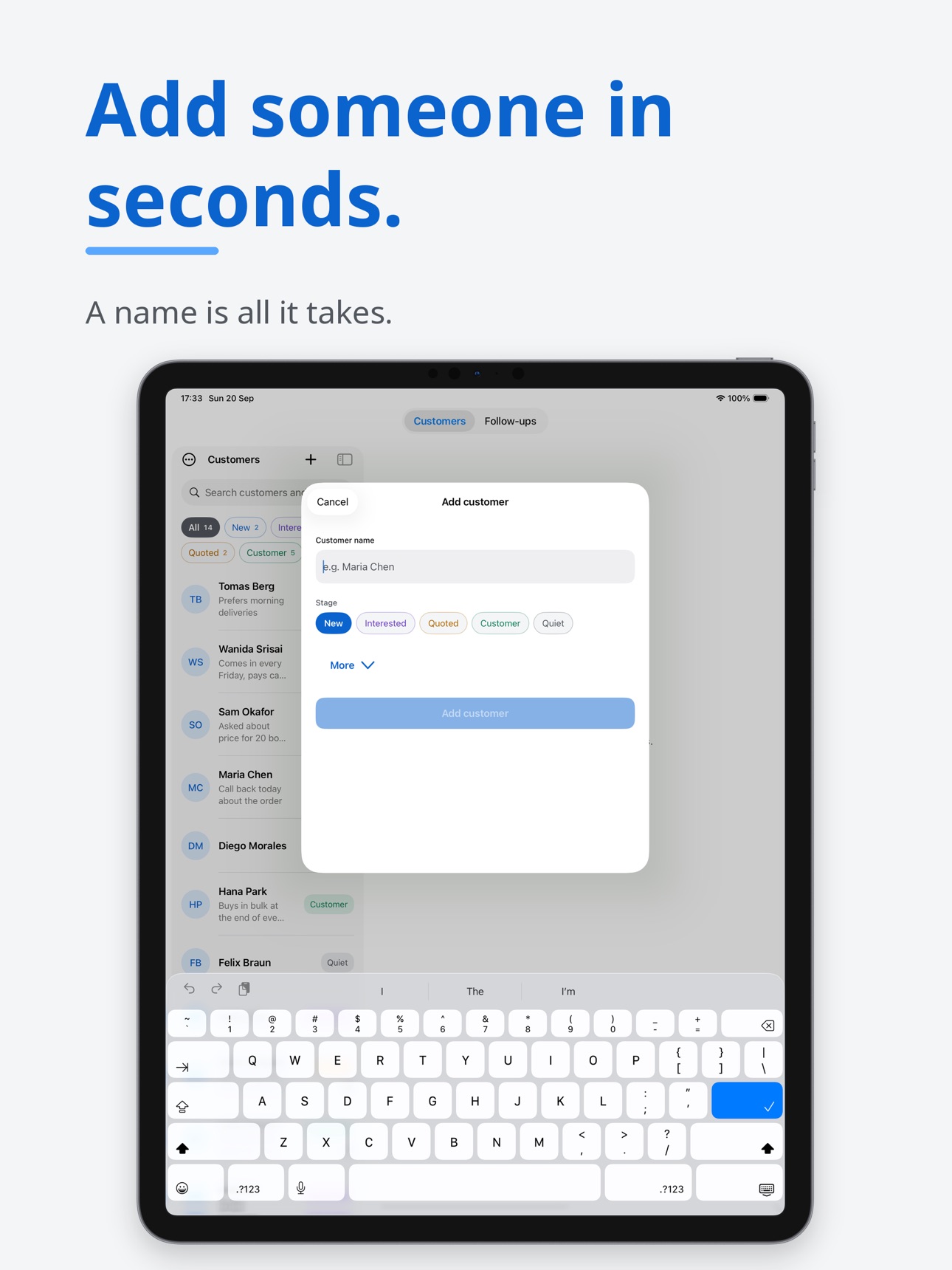 Screenshot 9 of Simple Offline CRM