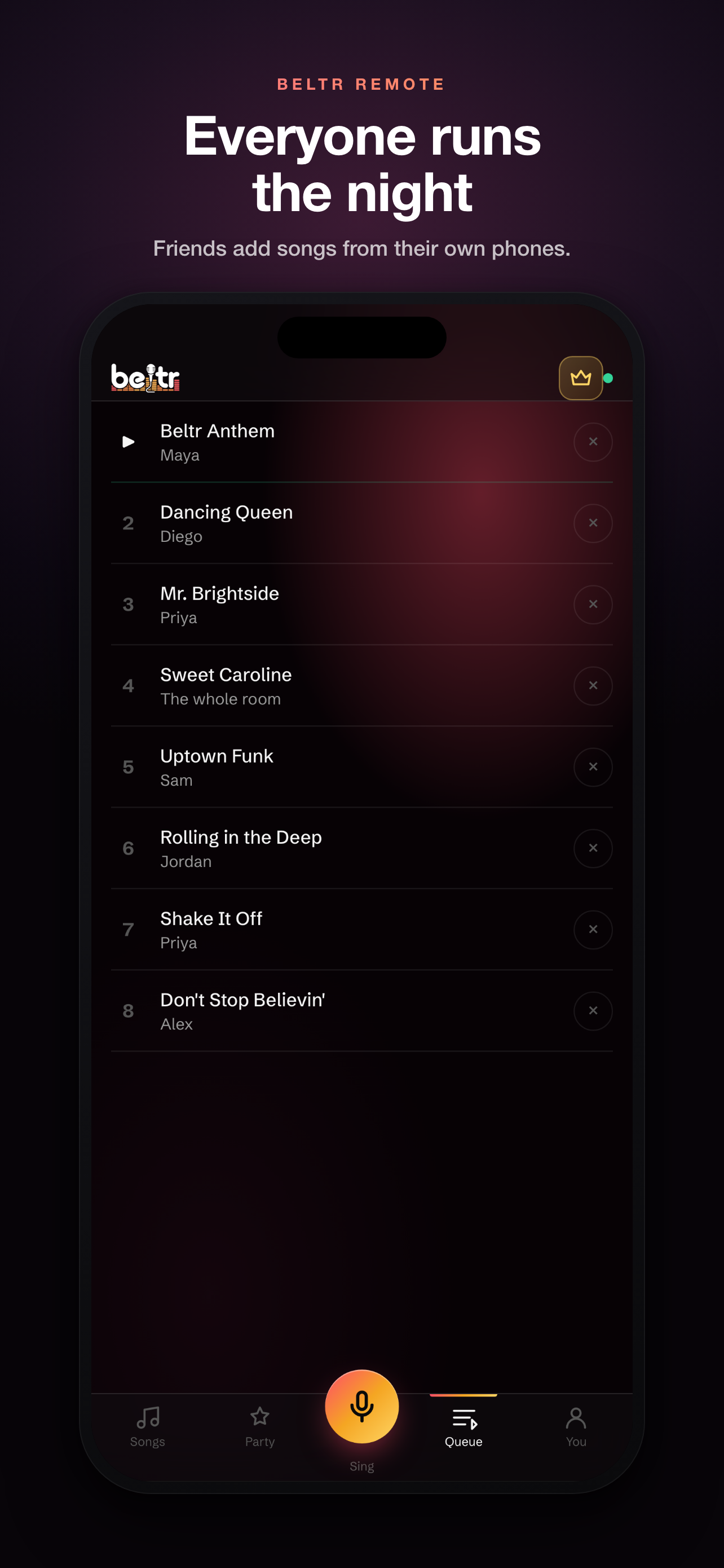Beltr Remote: Karaoke Mic screenshot 5