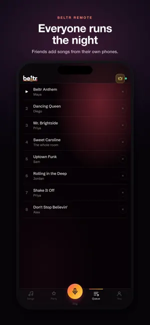 Beltr Remote: Karaoke Mic screenshot 4