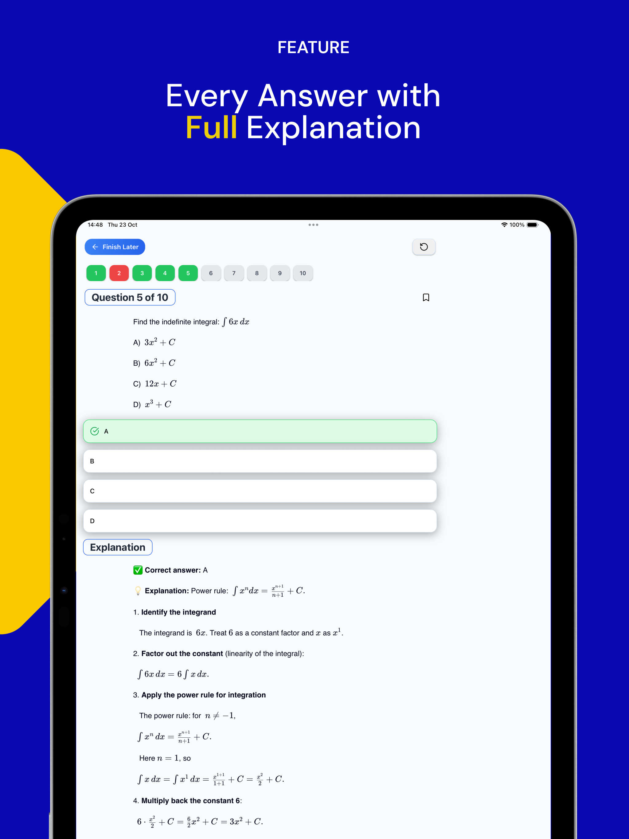 SAT Math Learner screenshot 6