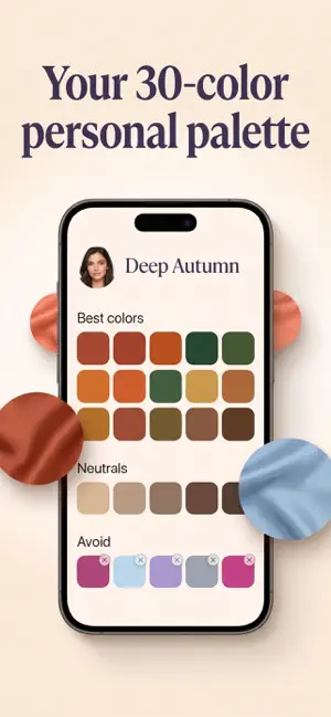 Tonea: Color Analysis & Try On screenshot 2