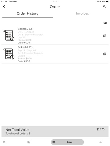 Baked & Co iPad screenshot