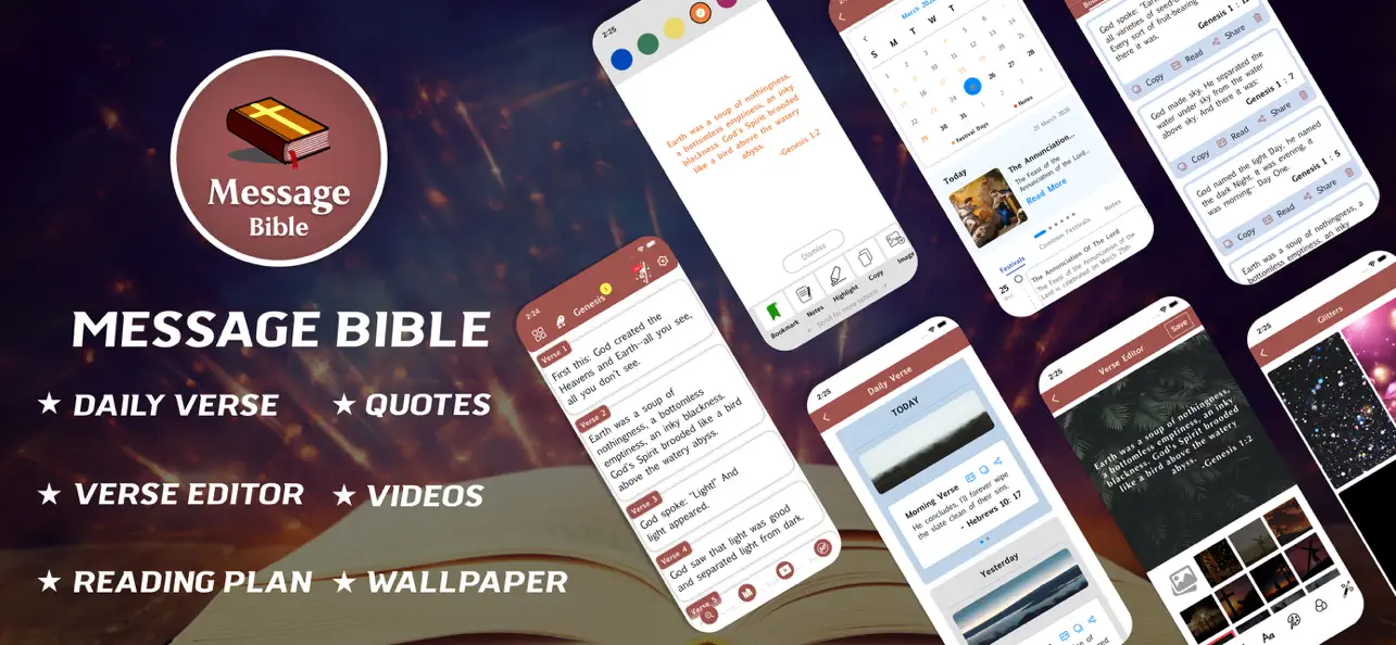 Screenshot #1 pour Message Bible