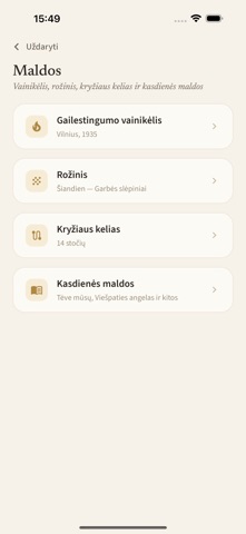 Emausas — Daily Prayer Screenshot 3 of 5