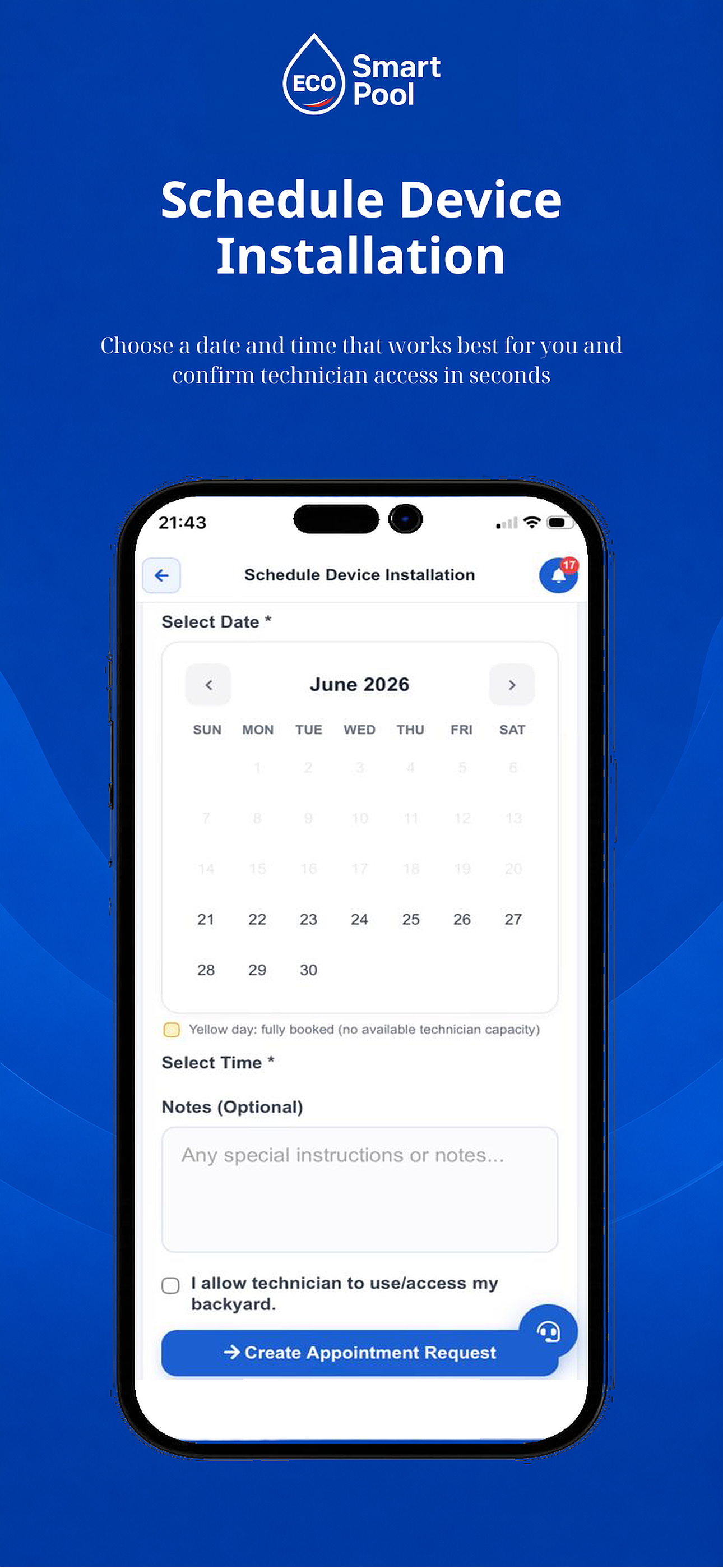 Eco Smart Pool - Pool Owner screenshot 3