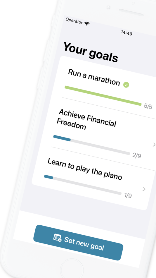 #1. Goal Setting AI: Stridly (iOS) 由: Sebastian Poliak
