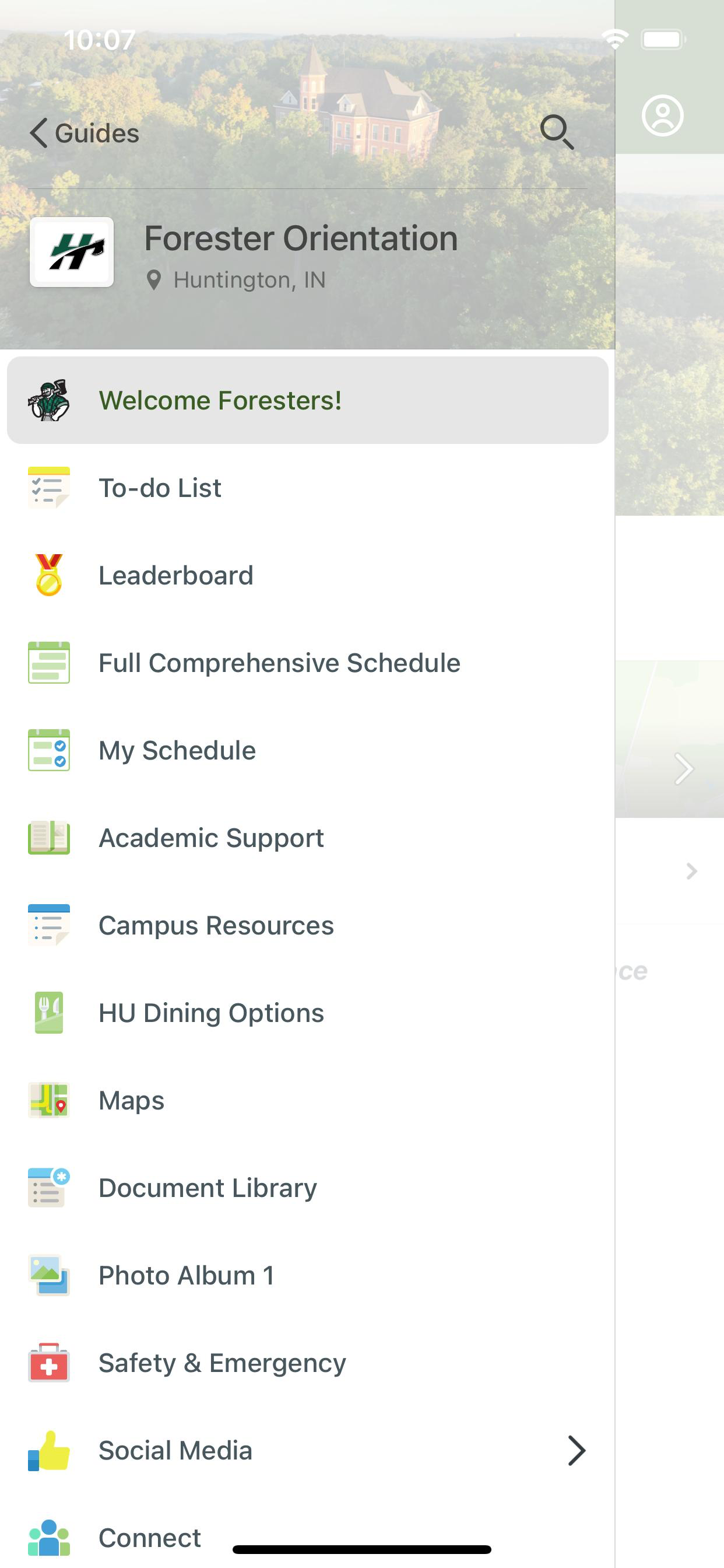 HU New Student Orientation screenshot 3