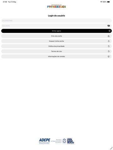 Artesanato PE iPad screenshot