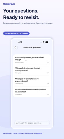 NotedeQuiz: AI Quiz Maker screenshot 3