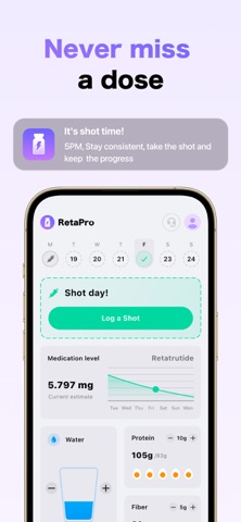 RetaPro: Retatrutide Tracker Screenshot 2 of 5