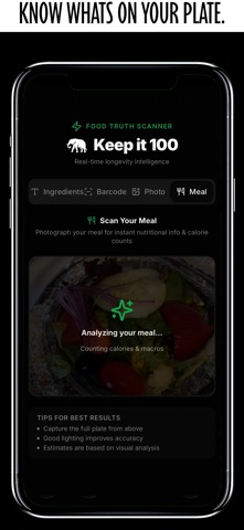 Keep it 100 app screenshot