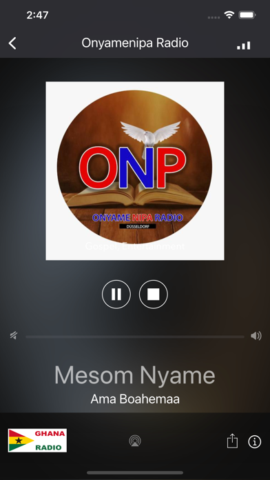 Ghana Radio Screenshot