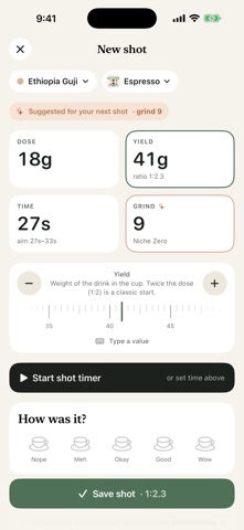 Dialed: Espresso Journal screenshot 2