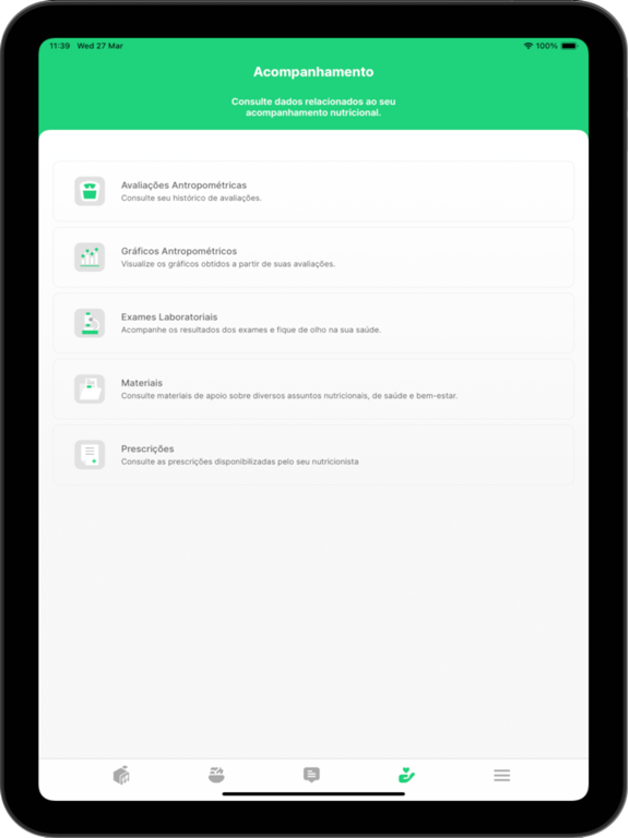 Dietbox iPad screenshot 4 - Health & Fitness app