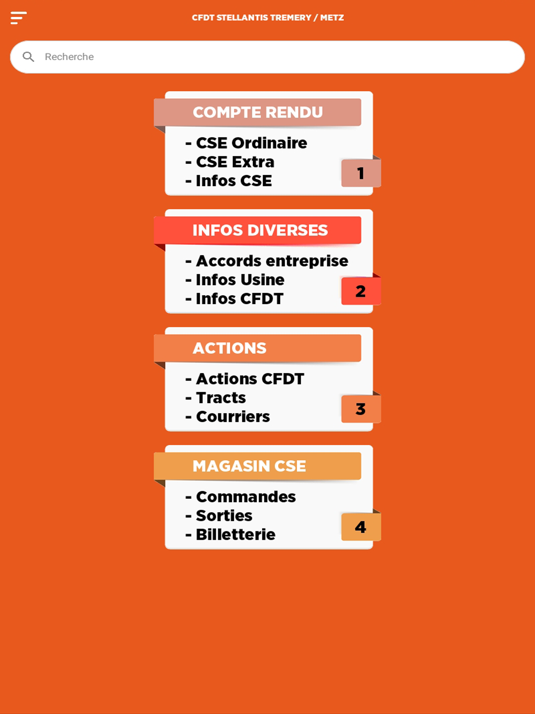 CFDT Stellantis Metz/Tremery screenshot 6
