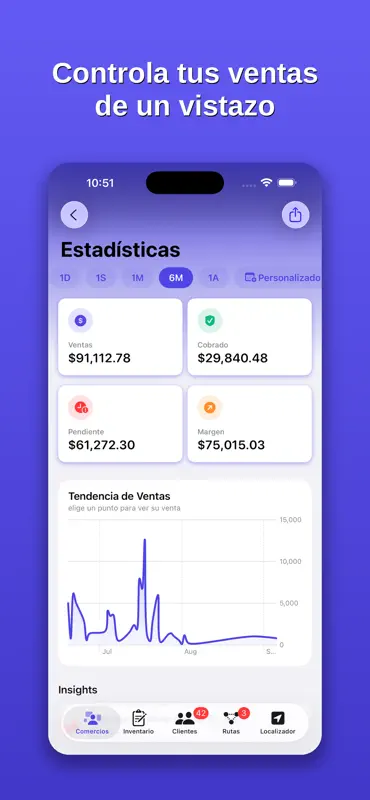 VendeMás: Ventas e Inventario screenshot 1 of 8