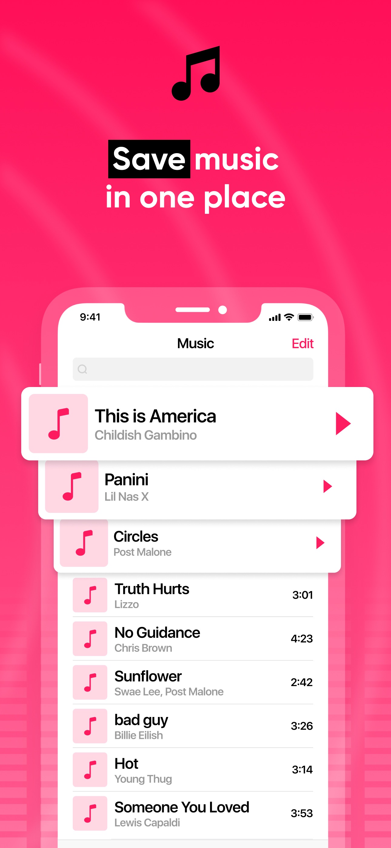 Screenshot 4 of Cloud Music Player offline app