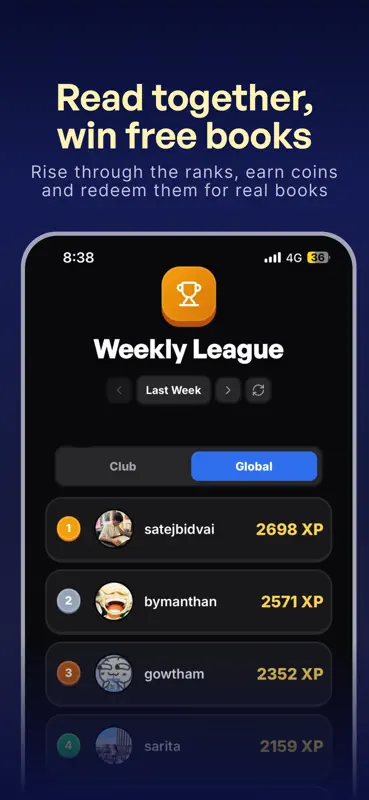 Bookmarkk - Reading Tracker screenshot 5 of 8