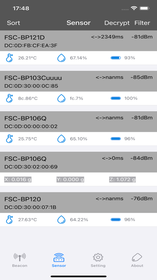 #2. QCC711Tag (iOS) 由: feasycom