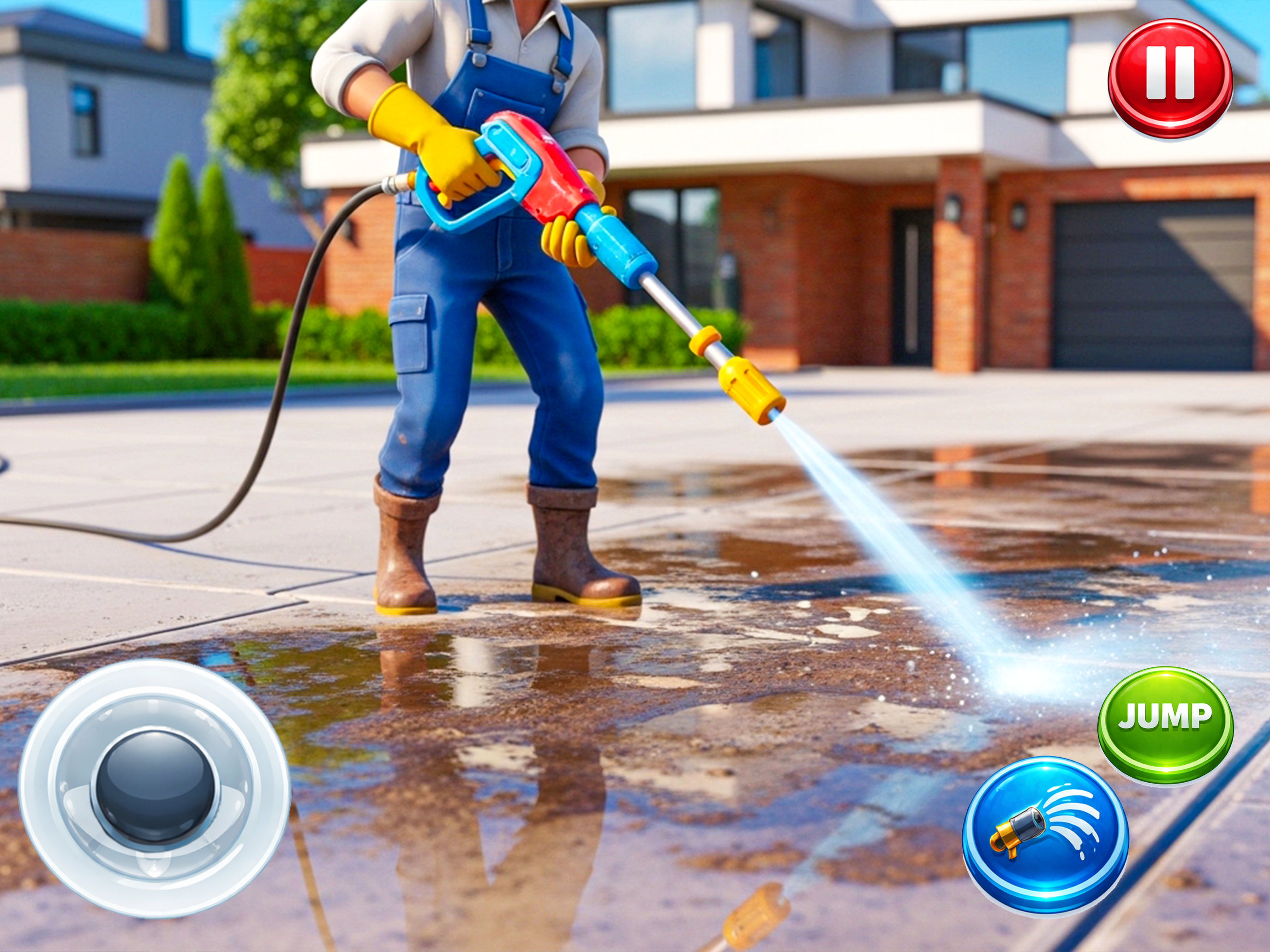 Power Gun Washing 3D screenshot 5