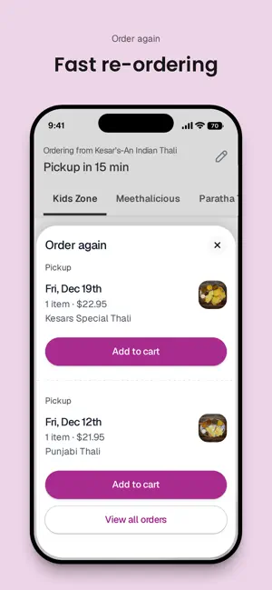 Kesar’s-An Indian Thali screenshot 4