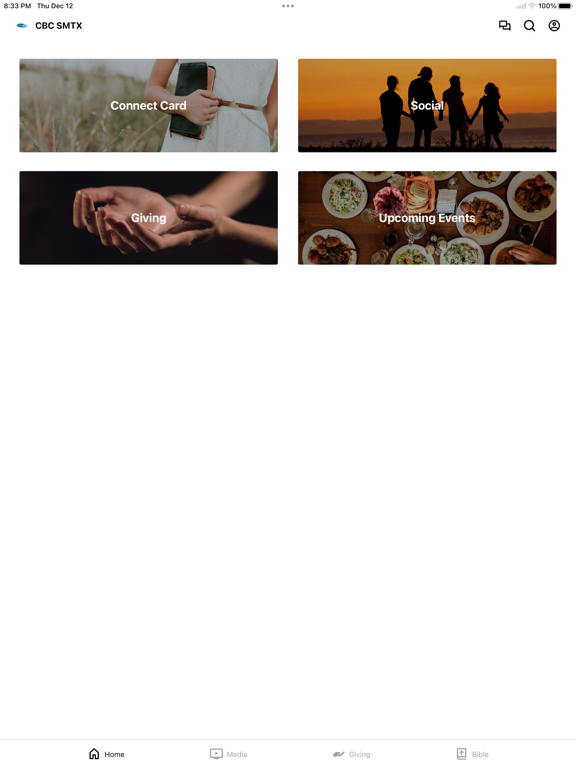CBC San Marcos iPad screenshot 1 - Education app