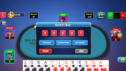 Spades Bid Whist: Card Games iPhone screenshot 4 - Games app