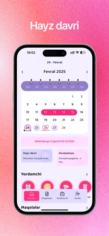 Femmy - Ayollar kalendari screenshot
