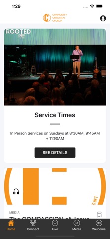 Community Christian Church CCC iPhone screenshot