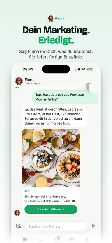 Hey Fiona: Social Media AI screenshot 1 of 6