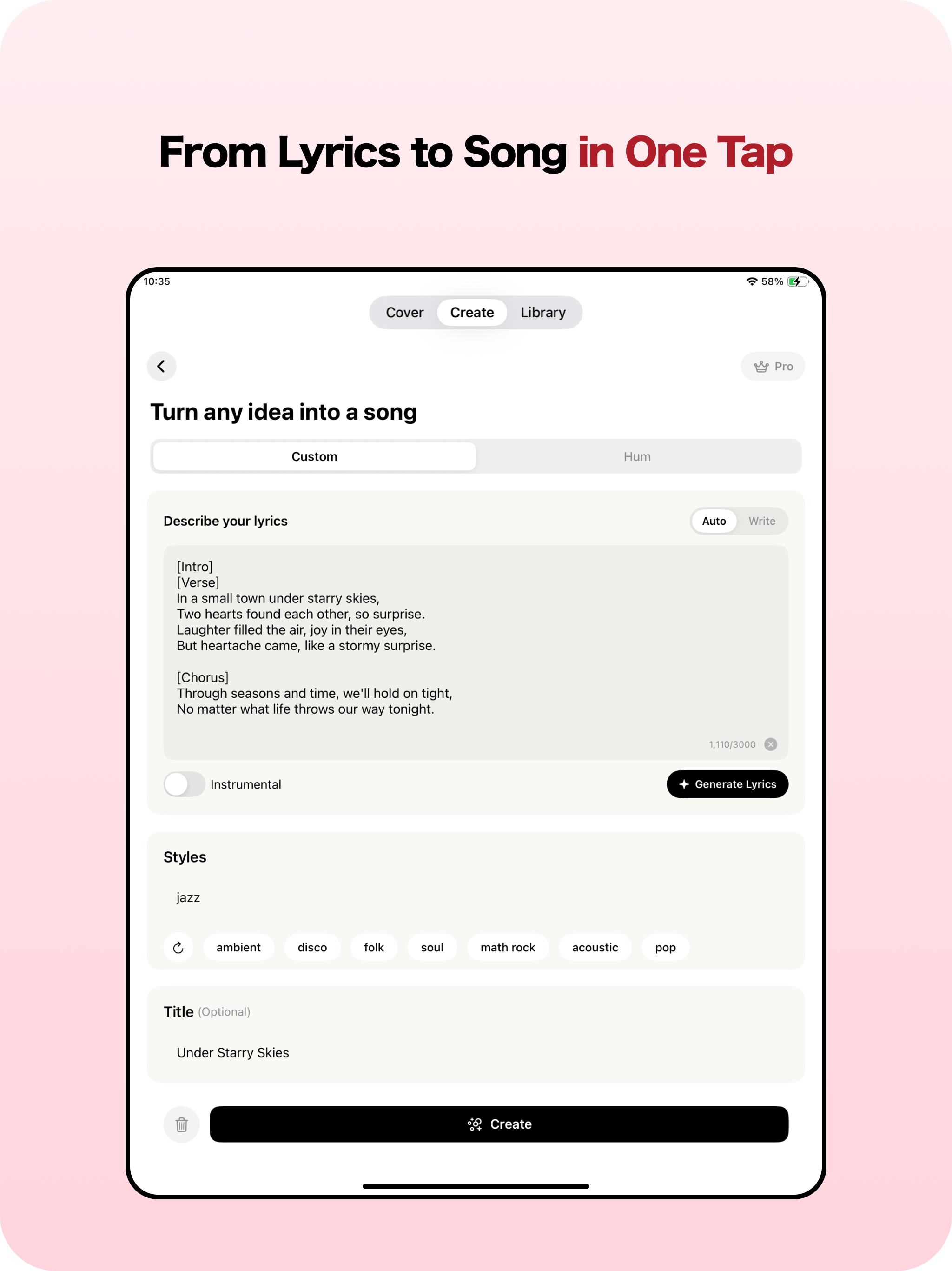 LittySong: AI Song & Music screenshot 13