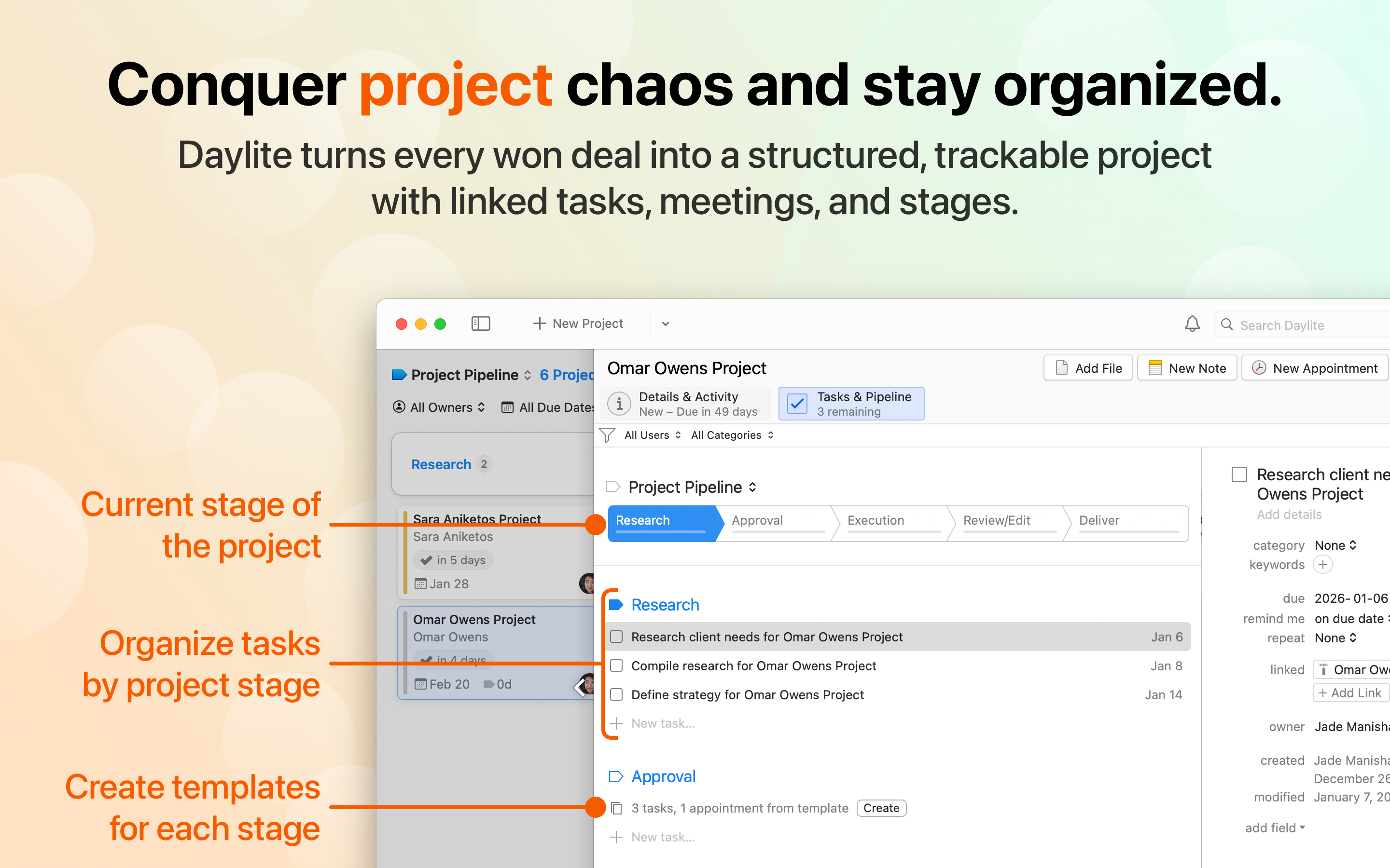 Daylite - Mail, Calendar, CRM screenshot 29