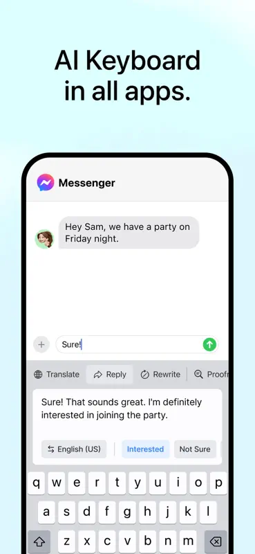 AI Writer & AI-Keyboard Assist screenshot 4 of 10