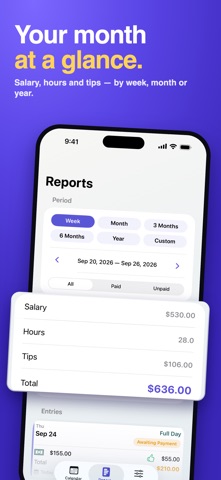 WorkPay: Shift & Tip Tracker Screenshot 8 of 10