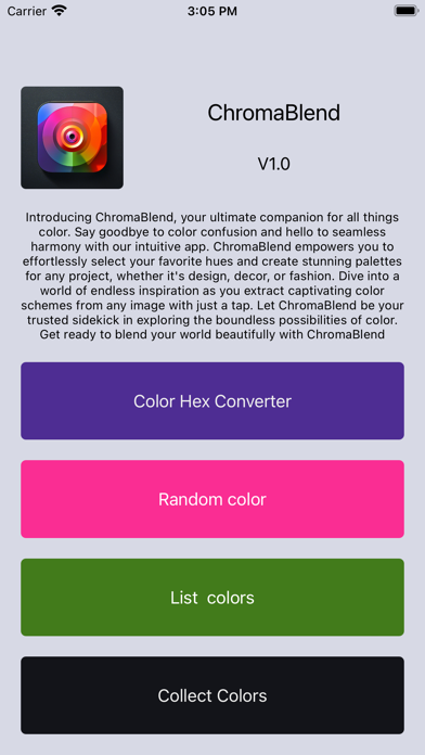 Screenshot #1 pour ChromaBlend
