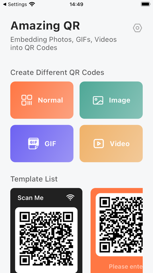 #1. Amazing QR (iOS) 由: 冉 刘
