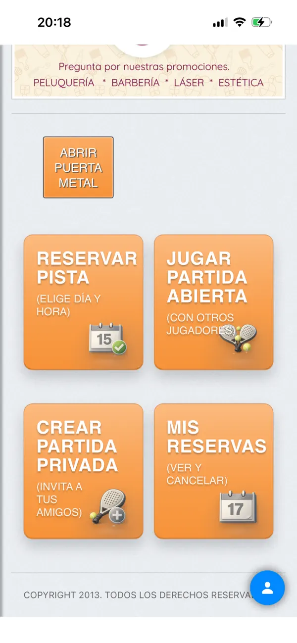 Screenshot #3 pour Padel Live Indoor