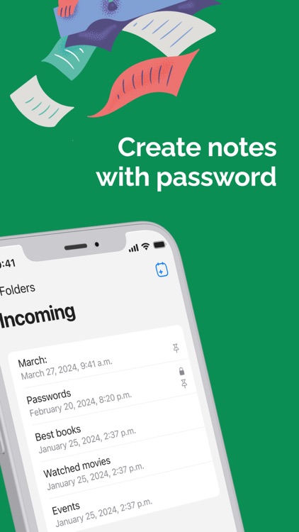 Planner & Day calendar, notes