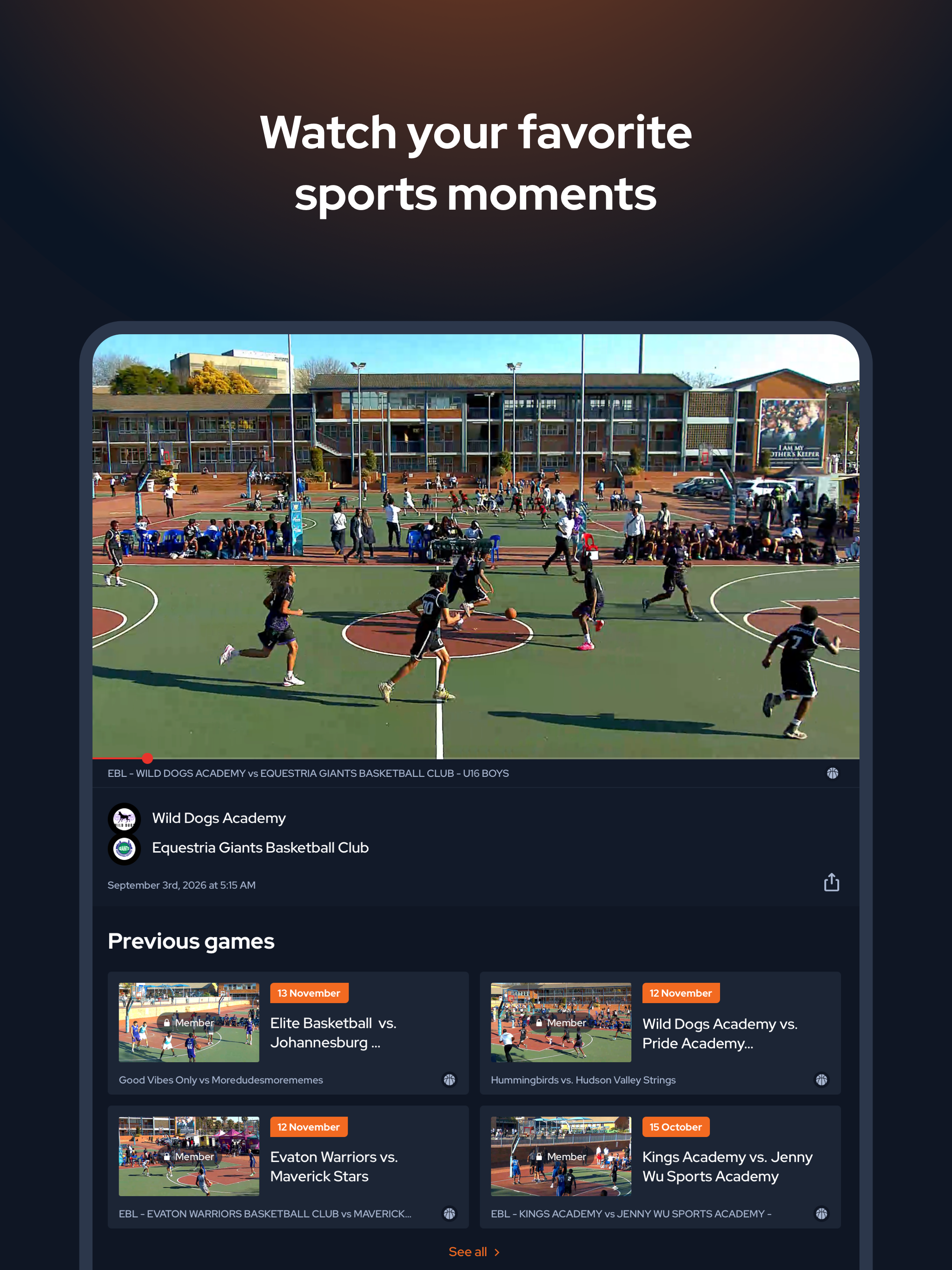 Playstream Network screenshot 5