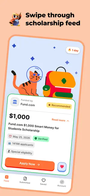 ScholarshipOwl screenshot 1