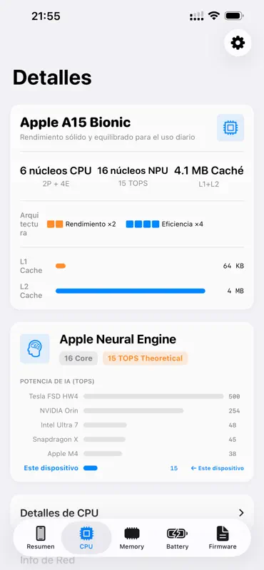 CPU X screenshot 2 of 10