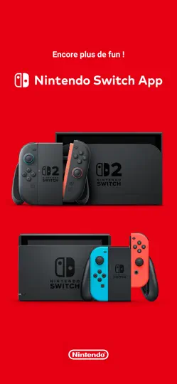 Capture d'écran de Nintendo Switch App sur iPhone 1