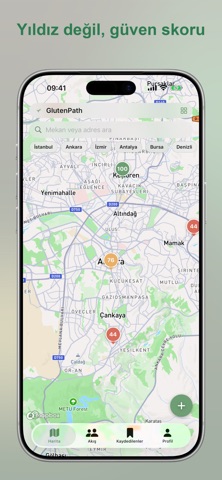 GlutenPath: Glutensiz Güven iPhone screenshot