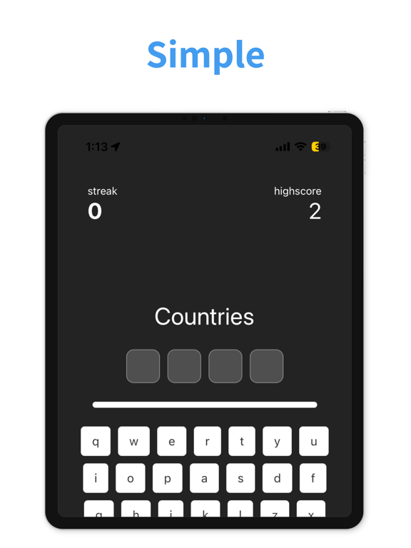 Guessie Word app screenshot 3