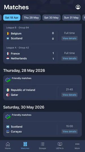 UEFA EURO & Nations League screenshot 4