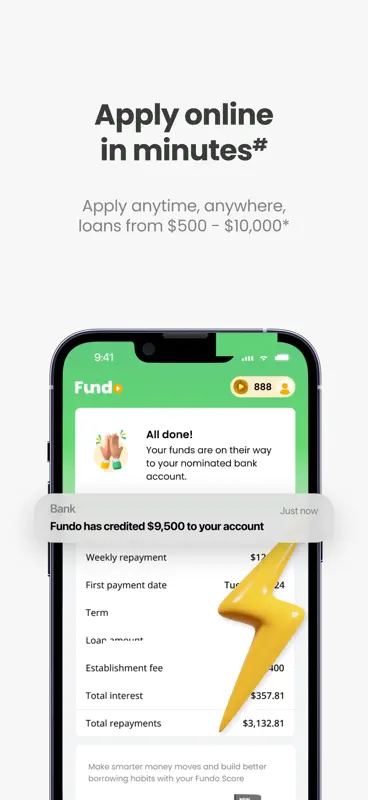 Fundo: Fast & Easy Loans screenshot 2 of 5